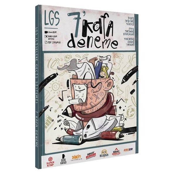 LGS 7 Kafa Deneme | Süper Kitap (İnce Kapak)