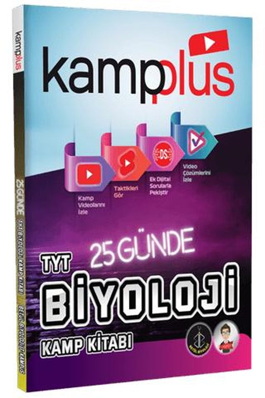 Kampplus 25 Günde TYT Biyoloji Kampı | Tonguç Akademi (Ciltsiz)