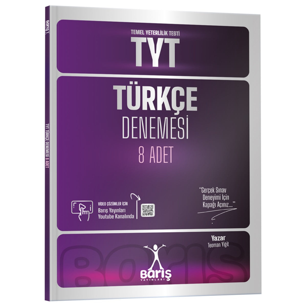 TYT Türkçe Denemesi 8 Adet - Barış Çelenk kitap kapağı