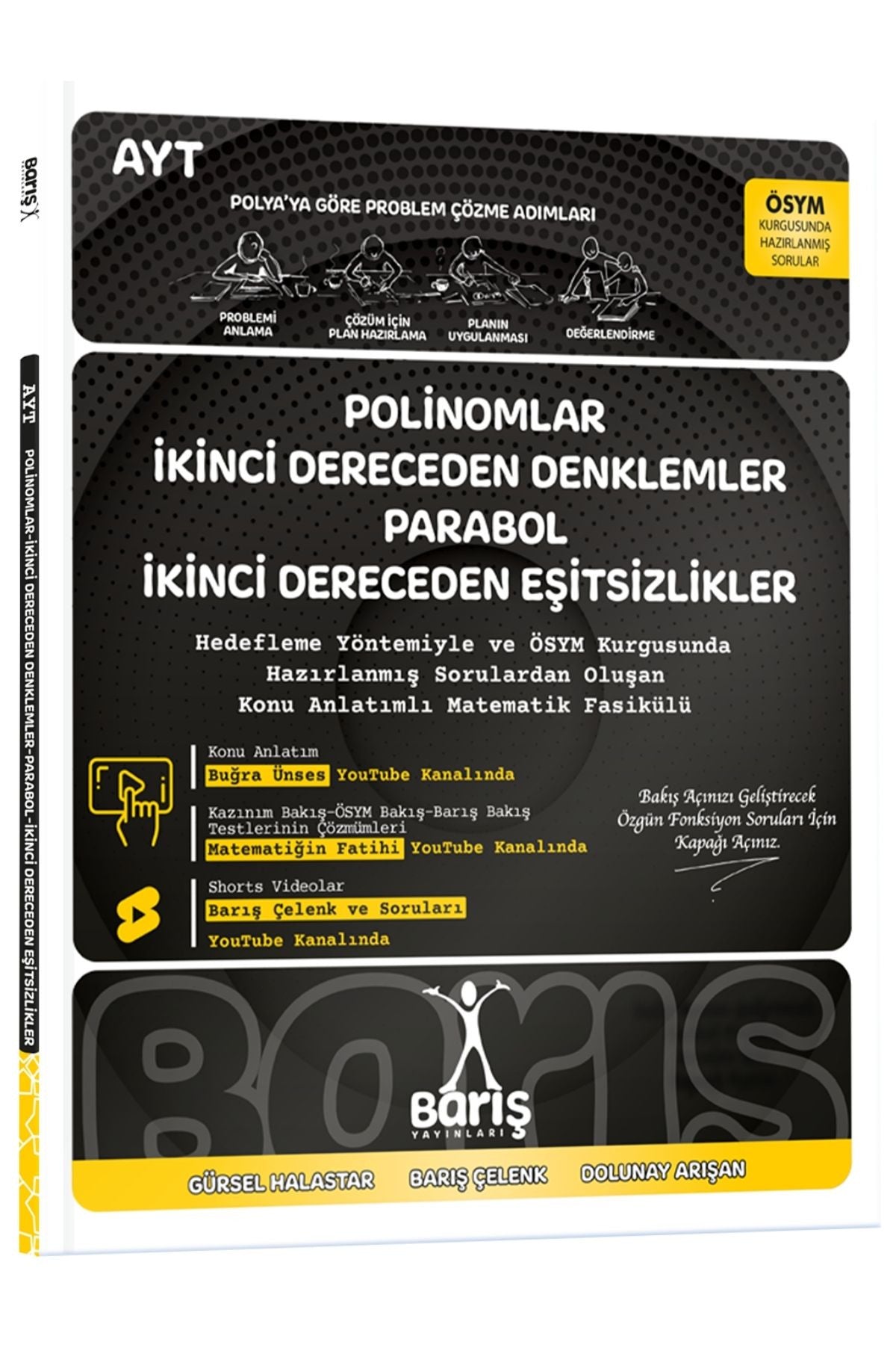 Polinomlar İkinci Dereceden Denklemler Parabol İkinci Dereceden Eşitsizlikler Matematik Fasikülleri - Barış Çelenk kitap kapağı