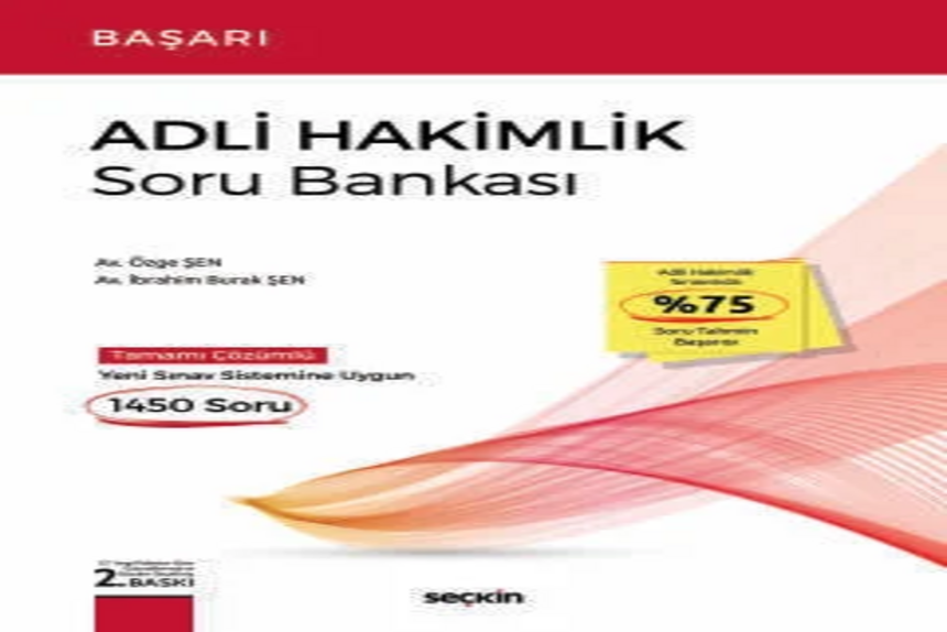 BAŞARI – Adli Hakimlik Soru Bankası Av. Özge Şen,Av. İbrahim Burak Şen kitap kapağı