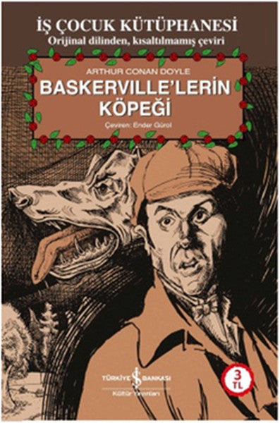 İş Bankası Kültür Yayınları Baskerville'lerin Köpeği - Sir Arthur Conan Doyle kitap kapağı