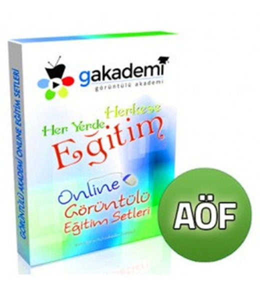 Pratik AÖF İdare Hukuku Online Görüntülü Eğitim Seti | Görüntülü Dershane Yayınları (İnce Kapak)