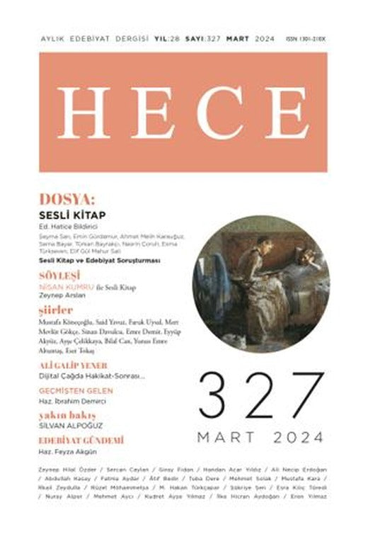 Hece Dergisi - Sayı: 327 Mart 2024 | Hece Dergisi (Ciltsiz)