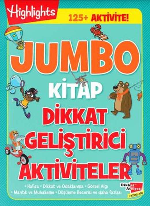 Jumbo Kitap Dikkat Geliştirici Aktiviteler