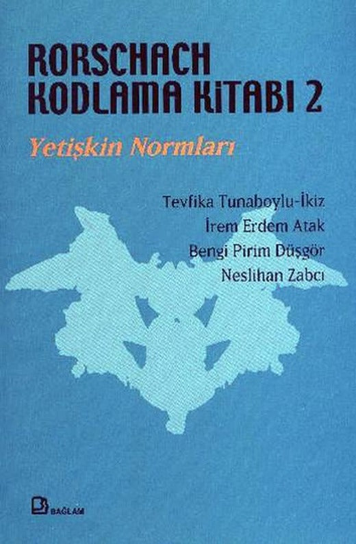 Rorschach Kodlama Kitabı 2 - Yetişkin Normları | Bağlam Yayıncılık (İnce Kapak)