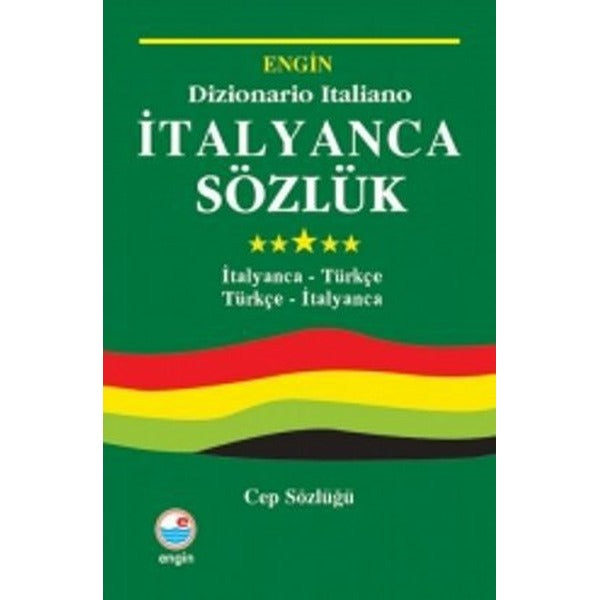 İtalyanca Sözlük / Dizionario Italiano (Cep Sözlüğü) | Engin (İnce Kapak)