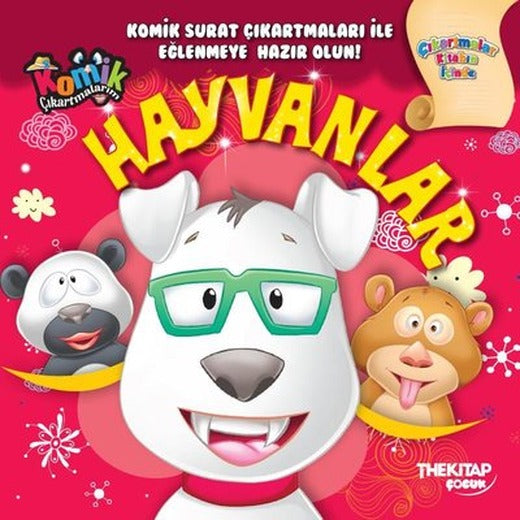 Hayvanlar - Komik Çıkartmalarım | The Çocuk (İnce Kapak)