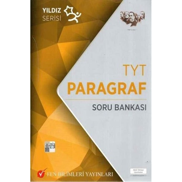 TYT Yıldız Serisi Paragraf Soru Bankası | Fen Bilimleri Yayınları (İnce Kapak)