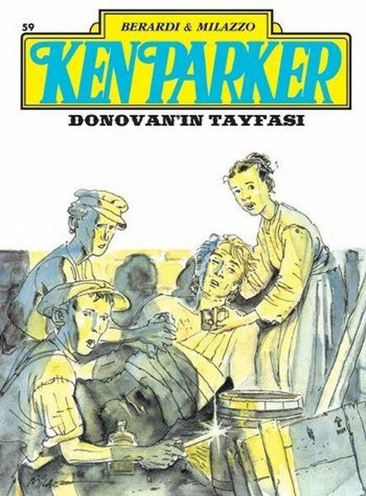 Ken Parker Altın Seri Sayı 59-Donovan'ın Tayfası | Rodeo Yayınları (İnce Kapak)