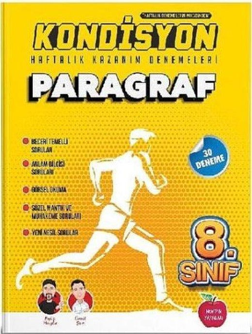 8. Sınıf Kondisyon Paragraf Denemeleri | Newton Yayınları (İnce Kapak)