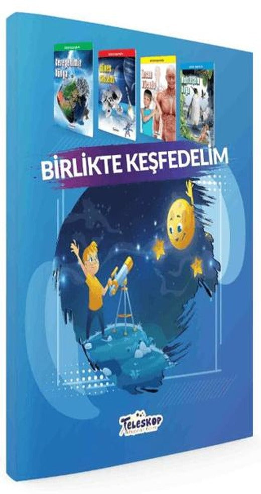 Birlikte Keşfedelim Serisi (4 Kitap) | Teleskop Popüler Bilim (Ciltsiz)