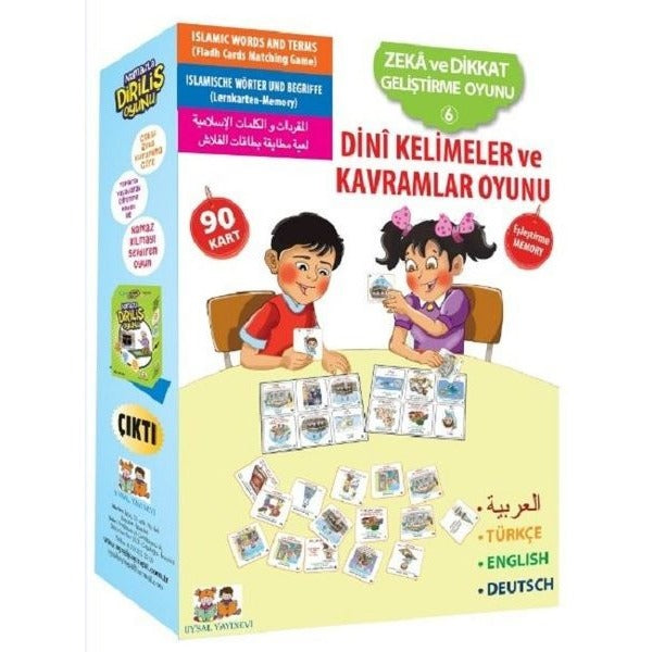 Dini Kelimeler ve Kavramlar Oyunu - Zeka ve Dikkat Geliştirme Oyunu 6