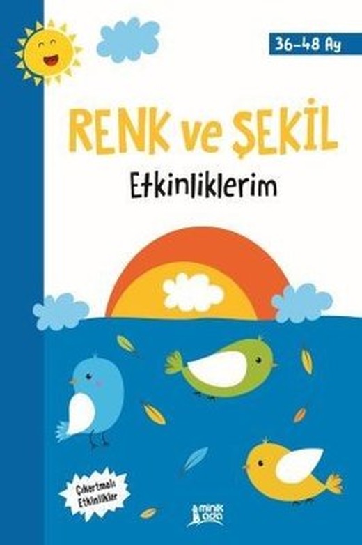 Renk ve Şekil Etkinliklerim 36-48 Ay | Minik Ada