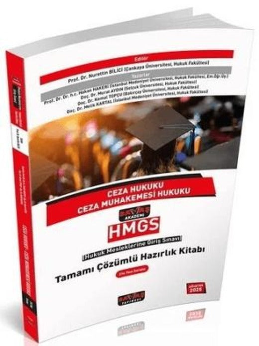 2025 HMGS Ceza ve Ceza Muhakemesi Hukuku Hazırlık Kitabı Çözümlü | Savaş Yayınevi (Ciltsiz)