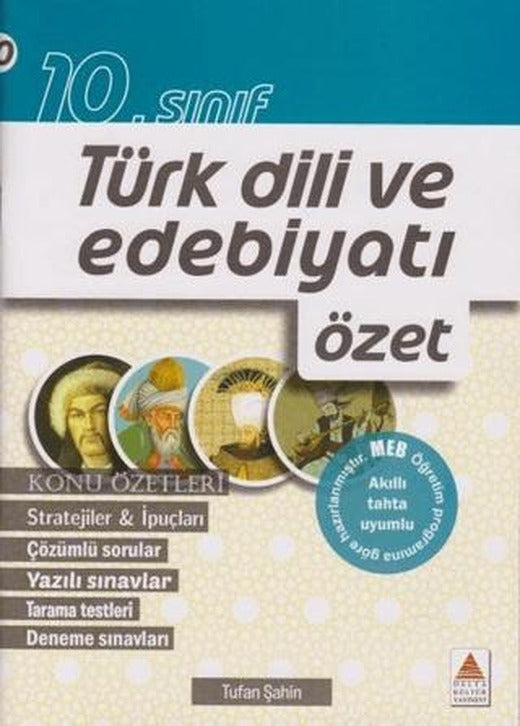 10. Sınıf Türk Dili ve Edebiyatı Özet | Delta Kültür Yayınevi (Ciltsiz)