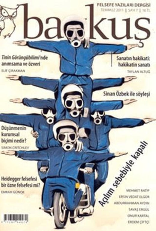 Baykuş Felsefe Yazıları Dergisi Sayı: 7 | Alef Yayınevi (Ciltsiz)