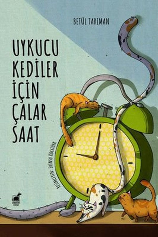 Uykucu Kediler İçin Çalar Saat | Dinozor Çocuk (İnce Kapak)