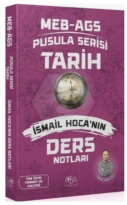 2026 MEB - AGS Tarihin Pusulası Ders Notları | CBA Yayınları (İnce Kapak)