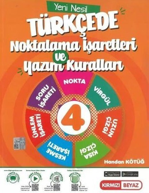 4. Sınıf Türkçede Noktalama İşaretleri ve Yazım Kuralları | Kırmızı Beyaz Yayınları-Eğitim