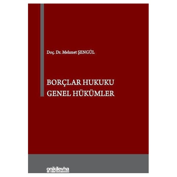 Borçlar Hukuku Genel Hükümler