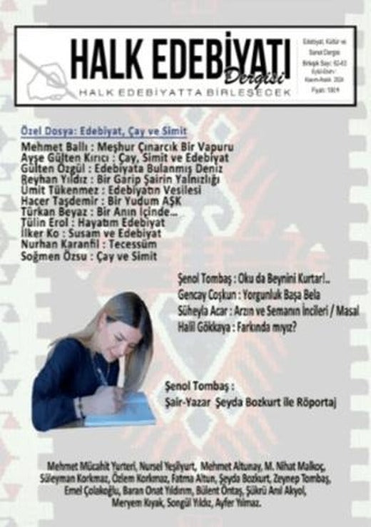 Halk Edebiyatı Dergisi: 62 - 63 Birleşik Sayı | Halk Edebiyatı Dergisi Yayınları (Ciltsiz)
