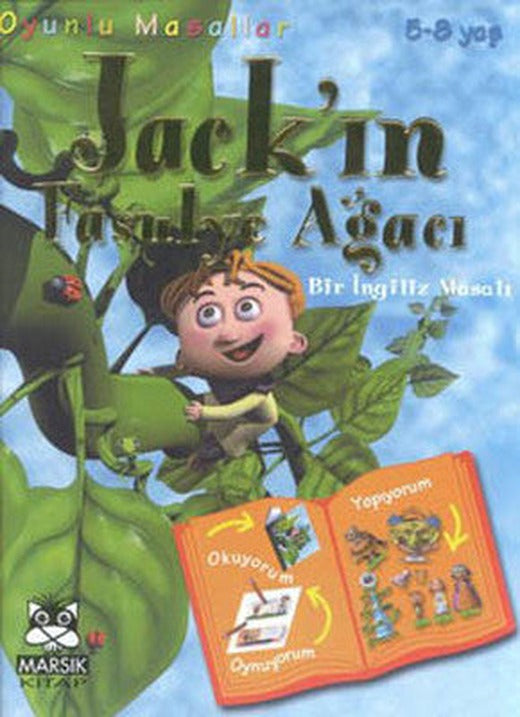 Oyunlu Masallar Dizisi:Jack'ın Fasulye Ağacı-Bir İngiliz Masalı 5-8Yaş Oyunlu | Marsık Kitap