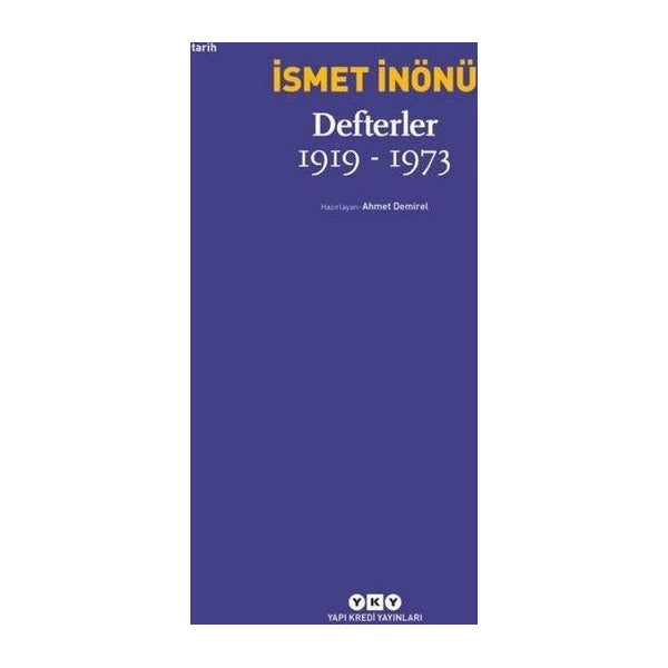 Defterler 1919-1973 | Yapı Kredi Yayınları (İnce Kapak)