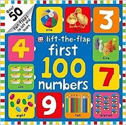 Lift-The-Flap First 100 Numbers | Priddy Books