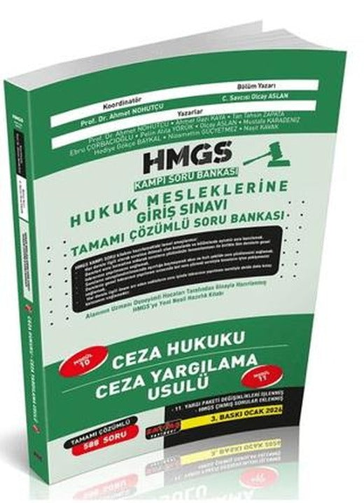 HMGS Kampı Ceza Hukuku Ceza Yargılama Usulü Soru Bankası