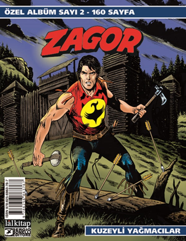 Zagor Özel Albüm Sayı 2 - Kuzeyli Yağmacılar | Lal (İnce Kapak)