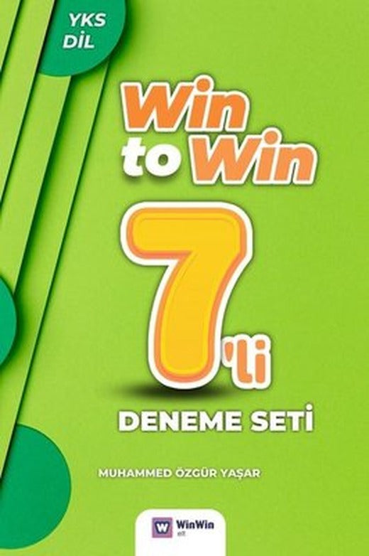 YKS 7'li İngilizce Win to Win Deneme Seti | Win Win ELT (İnce Kapak)