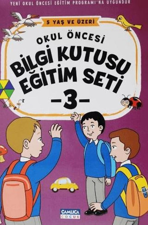 Okul Öncesi Bilgi Kutusu Eğitim Seti - 3 | Çamlıca Çocuk Yayınları (Ciltsiz)