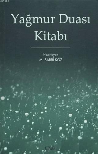 Yağmur Duası Kitabı