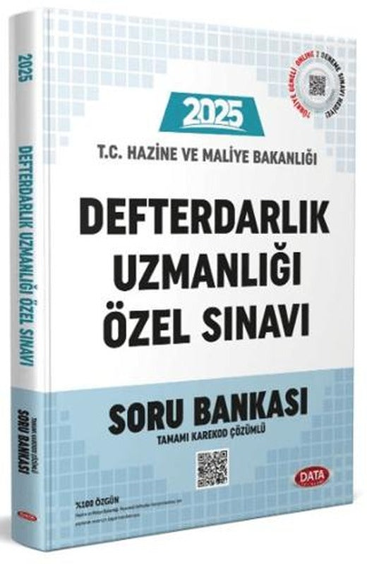 T.C. Hazine ve Maliye Bakanlığı Defterdar Uzmanlığı Özel Sınavı Soru Bankası Karekod Çözümlü | Data Yayınları (Ciltsiz)