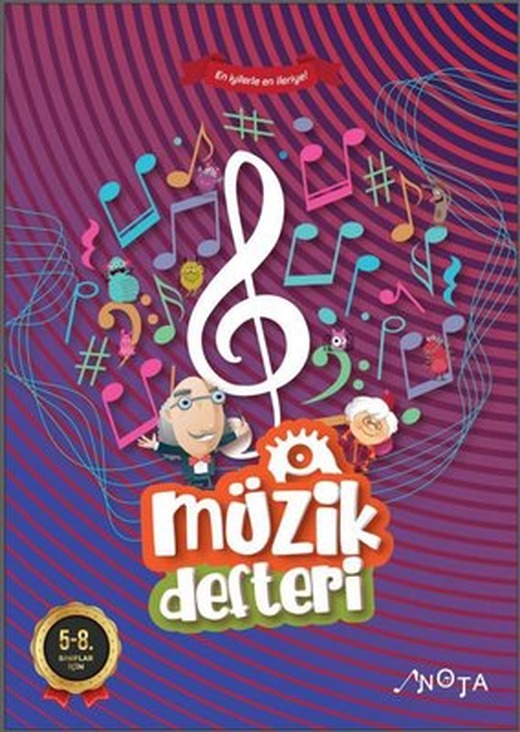 Müzik Defteri 5-8.Sınıflar İçin | Nota Yayınları