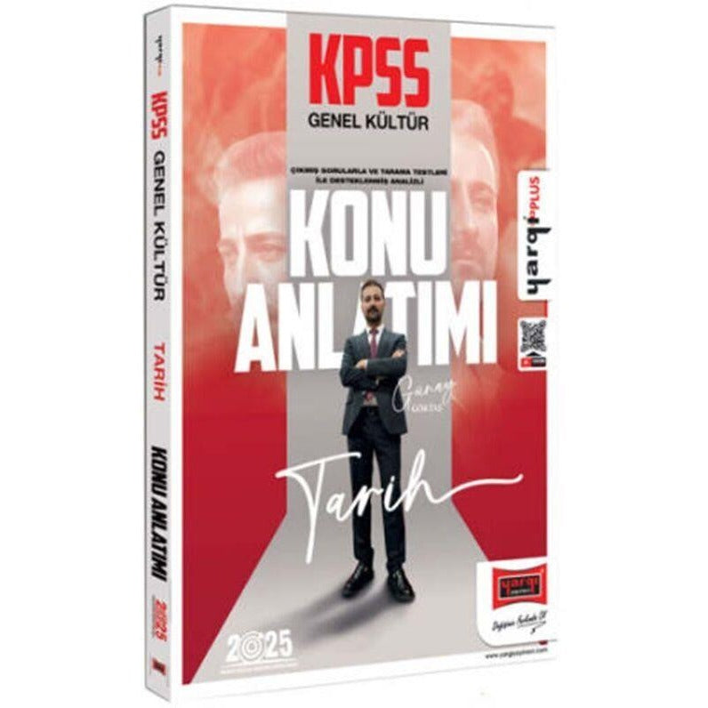2025 KPSS Genel Kültür Tarih Konu Anlatımı | Yargı Yayınları (İnce Kapak)