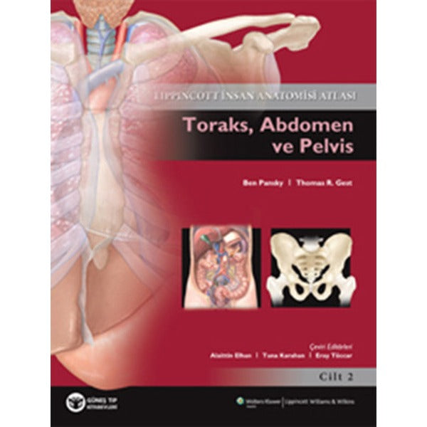 Açıklamalı İnsan Anatomisi Atlası-2 | Güneş Tıp Kitabevleri (İnce Kapak)