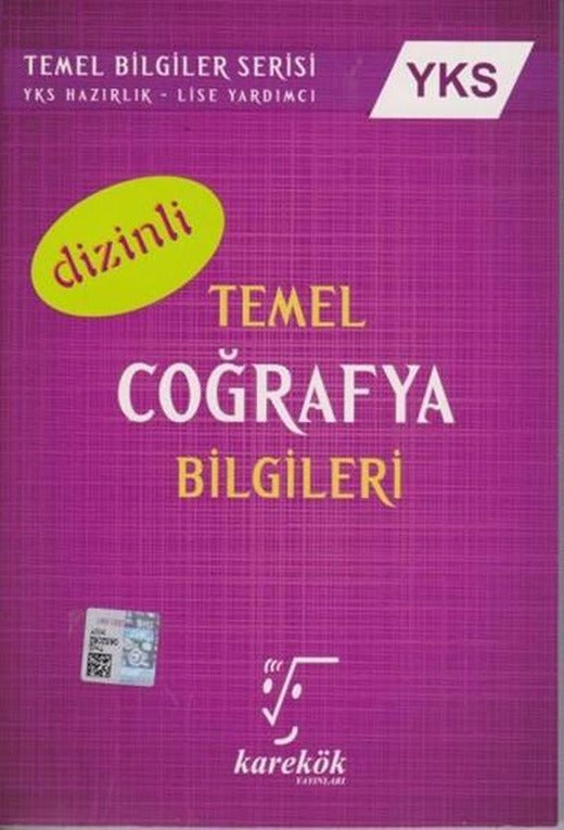 YKS Temel Coğrafya Bilgileri Dizinli | Karekök Eğitim Yayın (İnce Kapak)