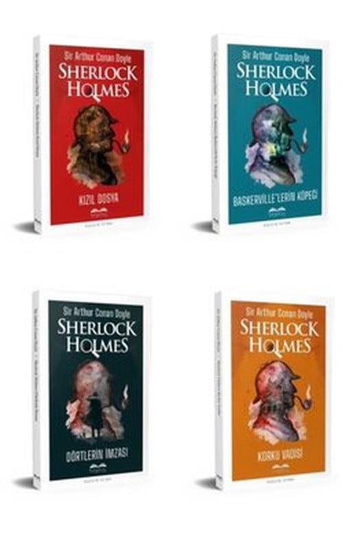 Sherlock Holmes Serisi Seti - 4 Kitap Takım | Bilgetoy