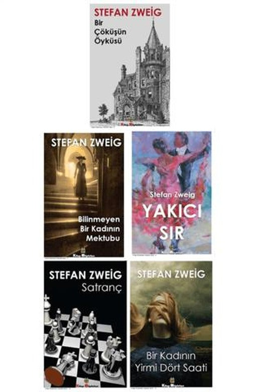 Stefan Zweig Kitap Seti (5 Kitap) | Kitap Müptelası Yayınları (Ciltsiz)