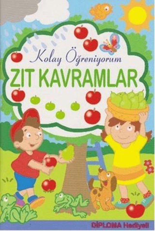 Zıt Kavramlar - Kolay Öğreniyorum | Parıltı Yayınları (Ciltsiz)