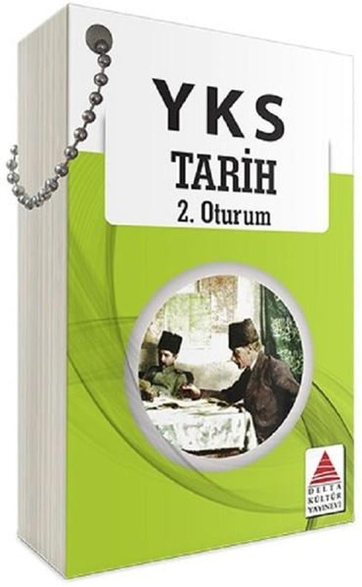 YKS 2.Oturum Tarih Kartları | Delta Kültür-Eğitim (İnce Kapak)