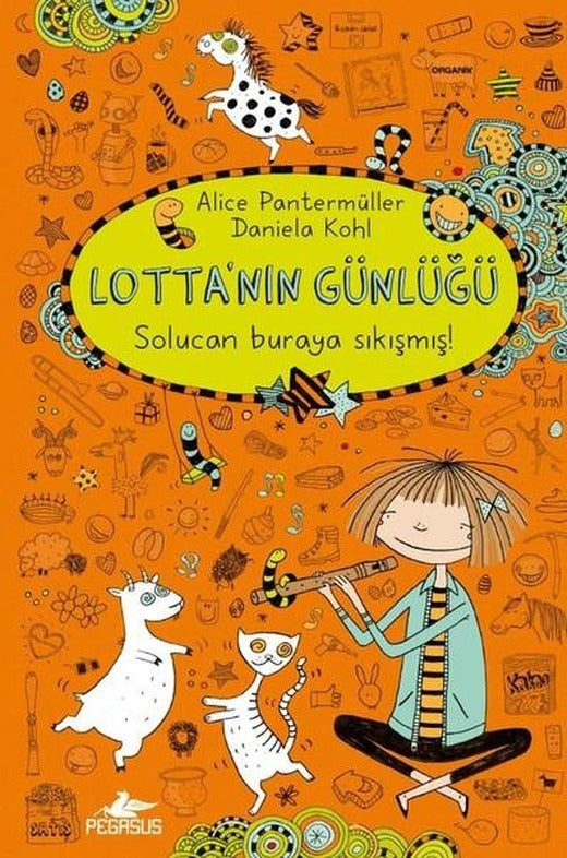 Lotta'nın Günlüğü-Solucan Buraya Sıkışmış! | Pegasus (Ciltli)
