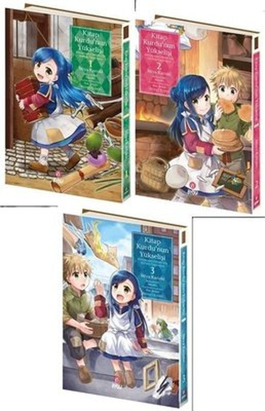 Kitap Kurdu'nun Yükselişi 1 - 2 - 3 Seti - 3 Kitap Takım | Beta Byou (İnce Kapak)