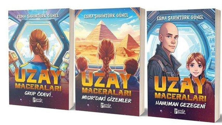 Uzay Maceraları Serisi Seti - 3 Kitap Takım | Parola Çocuk (İnce Kapak)