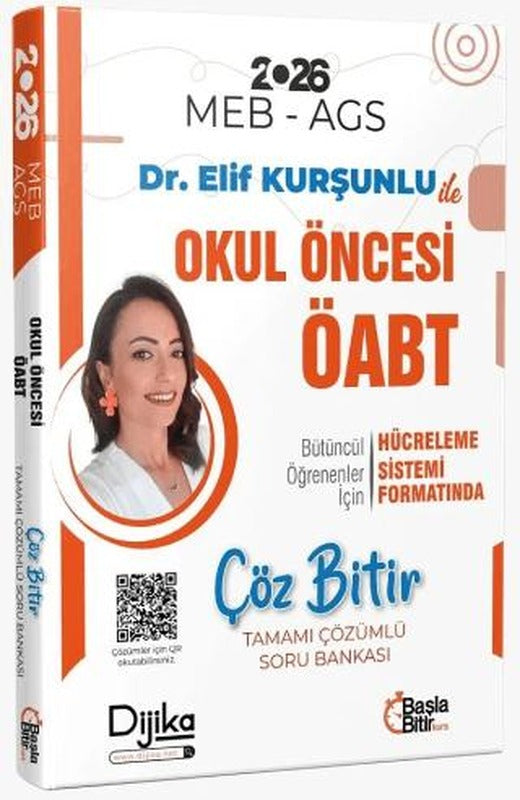 2026 ÖABT MEB-AGS Okul Öncesi Öğretmenliği Çöz Bitir Soru Bankası | Dijika Yayınları (Ciltsiz)
