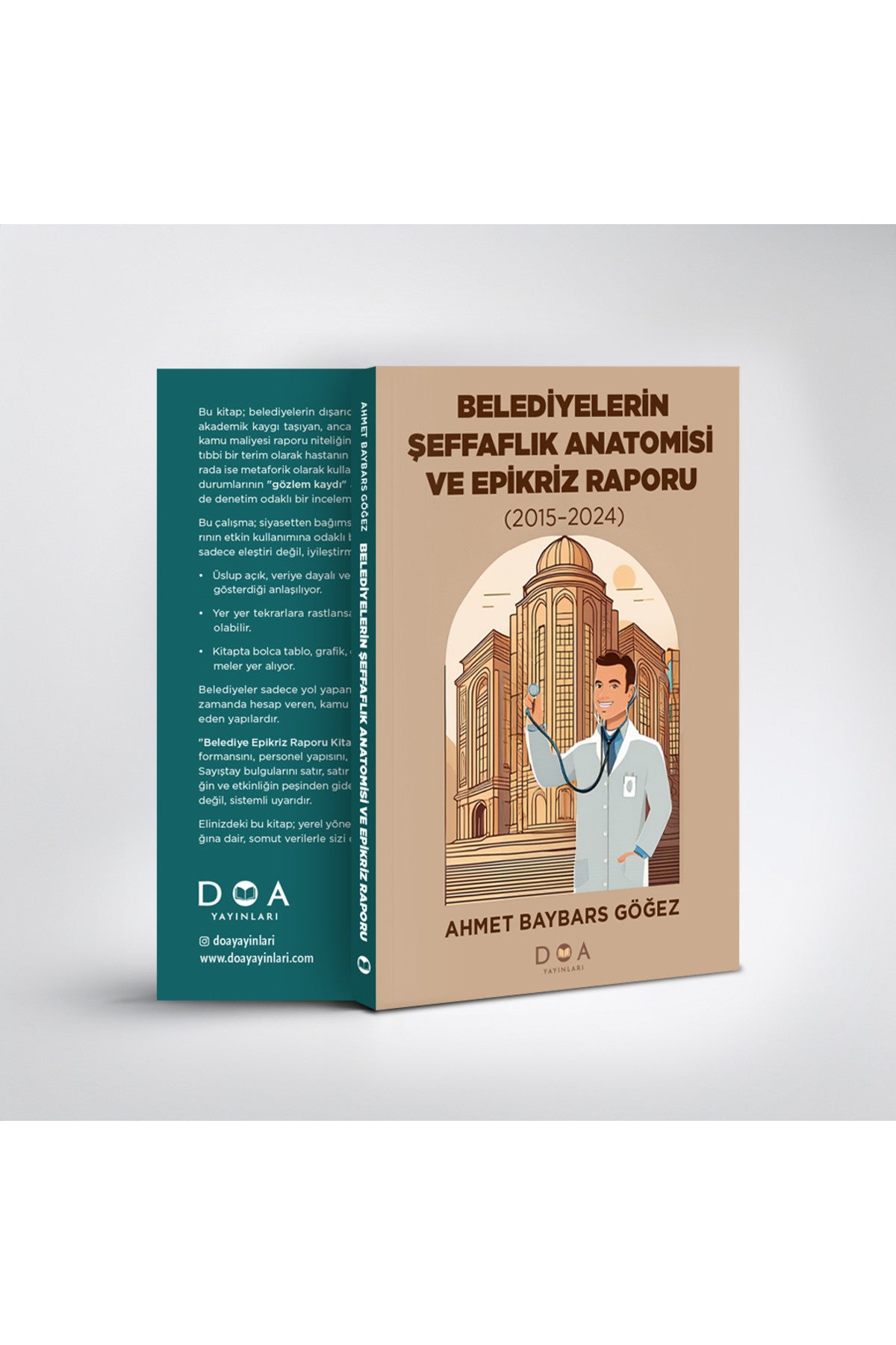 Belediyelerin Şeffaflık Anatomisi ve Epikriz Raporu - Ahmet Baybars Göğez kitap kapağı