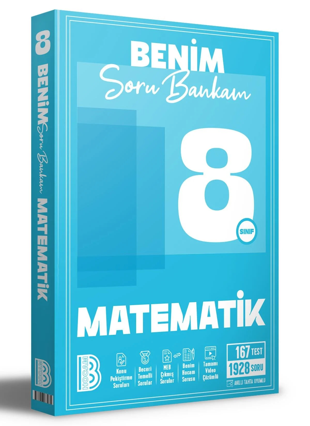 Benim Hocam 8. Sınıf Matematik Soru Bankam Benim Hocam Yayınları - Kolektif kitap kapağı