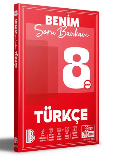 Benim Hocam 8. Sınıf Türkçe Soru Bankası Benim Hocam Yayınları - Kolektif kitap kapağı